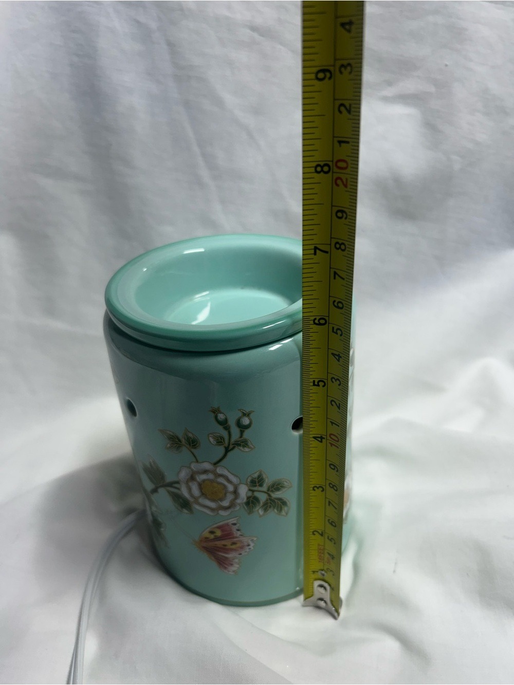 Retired Madame Butterfly Mint Scentsy Wax Warmer - Picture 11 of 13